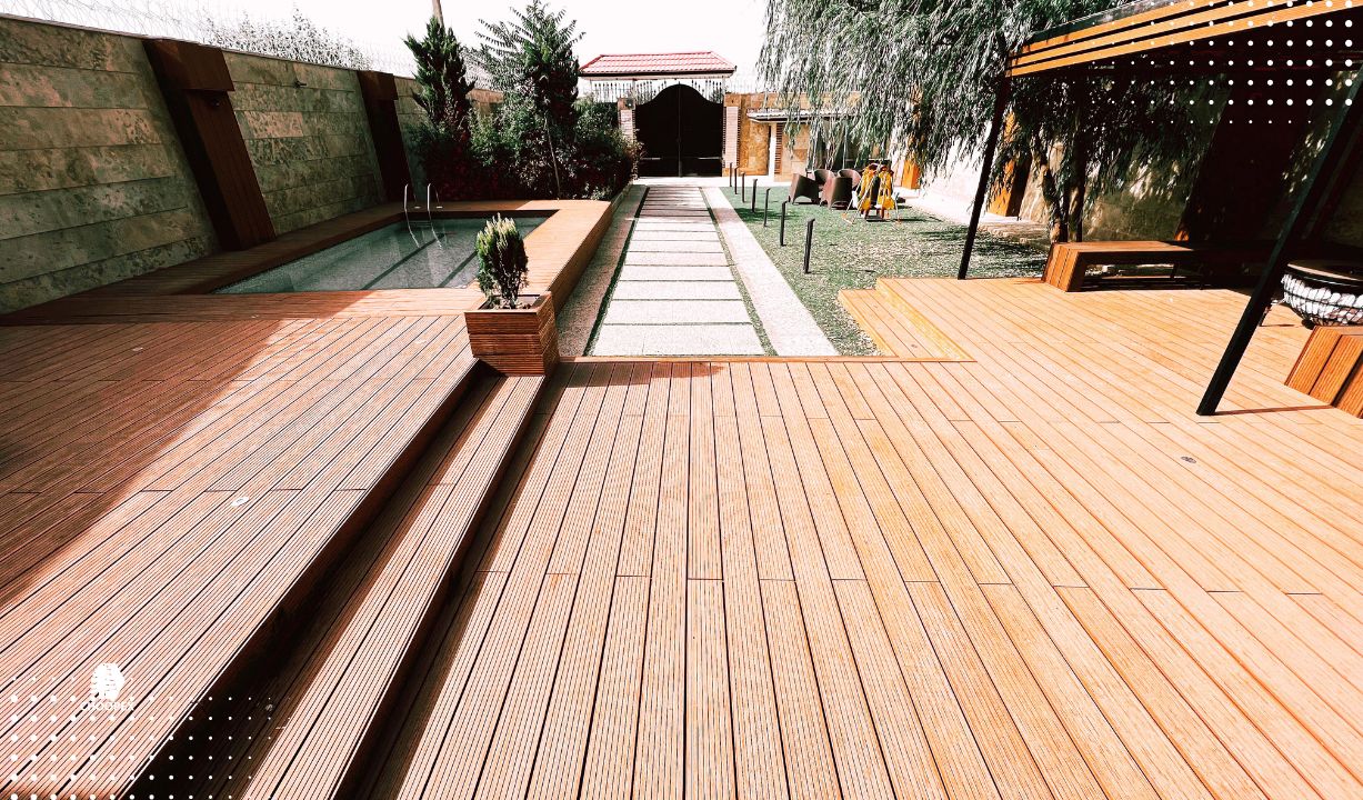 کف سازی حیاط ویلا؛ از ایده تا اجرای حرفه‌ای